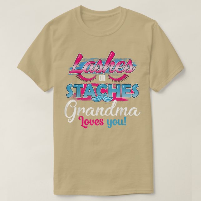 Staplar eller snedstreck Grandma Kärlek You Best G T Shirt (Design framsida)
