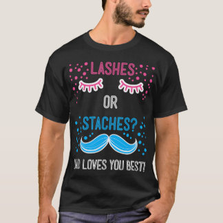 Staplar eller streck Pappa Kärlek som du vill visa T Shirt