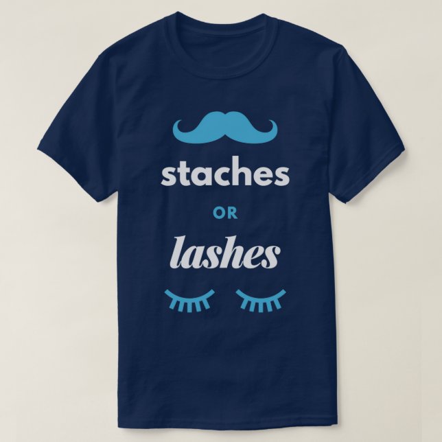 Staplar eller streck t shirt (Design framsida)