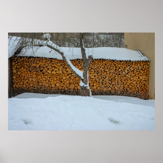 Staplat ved. poster (Framsidan)