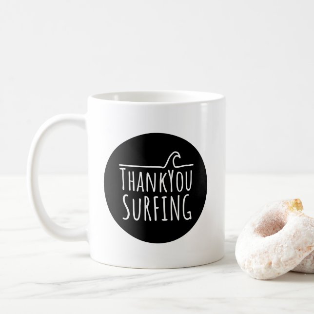 Staplat vinka muggen kaffemugg (Med munk)