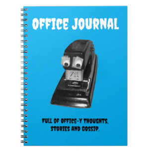 Stapler Guy Office Jpurnal Anteckningsbok