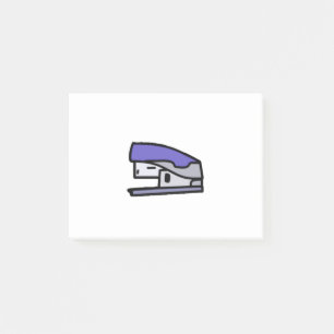 Stapler Post-it Block