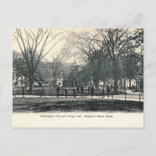 Stapleton, Staten Island, NY 1908 Vintage Vykort