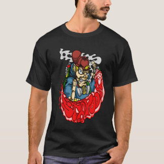 Stapooa III, hip hop, ska graffiti street Art. T Shirt