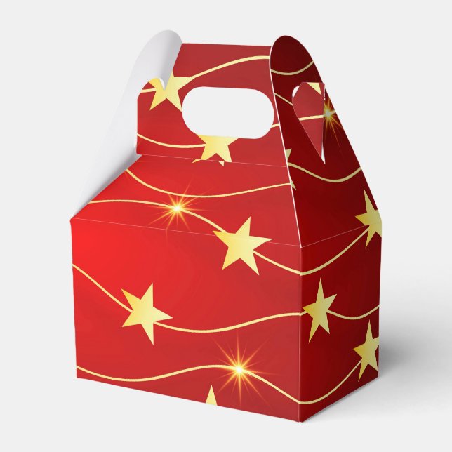 Star Adorned Ruby Red Mönster Presentaskar (Framsidan Sidan)