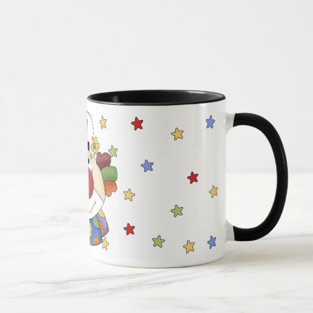 Star Ansikte Gift Mugg (Höger)