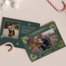 Star Art Deco Photo Lycklig Helgdag Forest