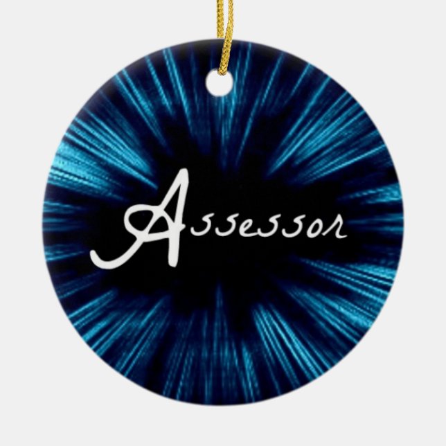 Star Assessor Julgransprydnad Keramik (Framsidan)