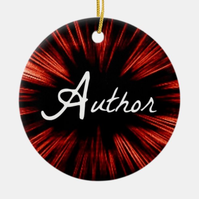 Star Author Julgransprydnad Keramik (Framsidan)