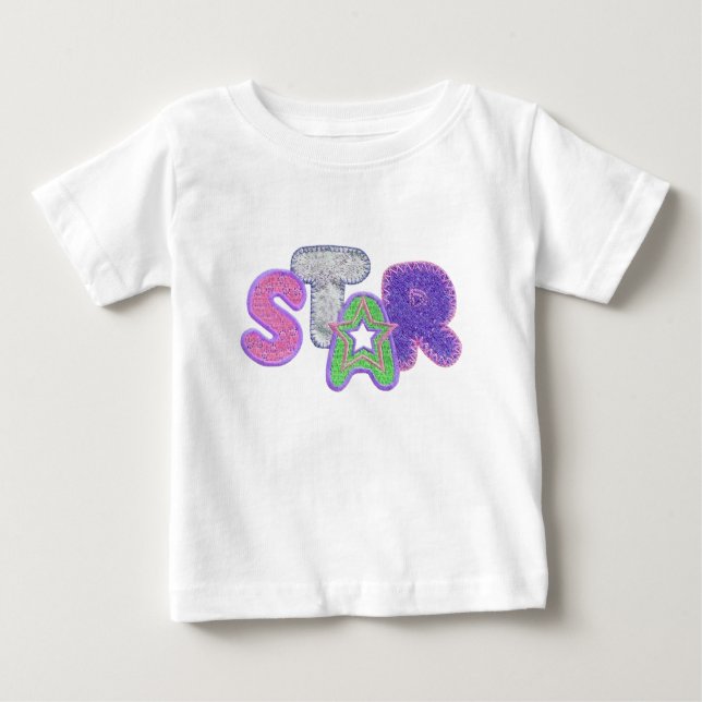 Star Baby Tee Shirt (Framsida)