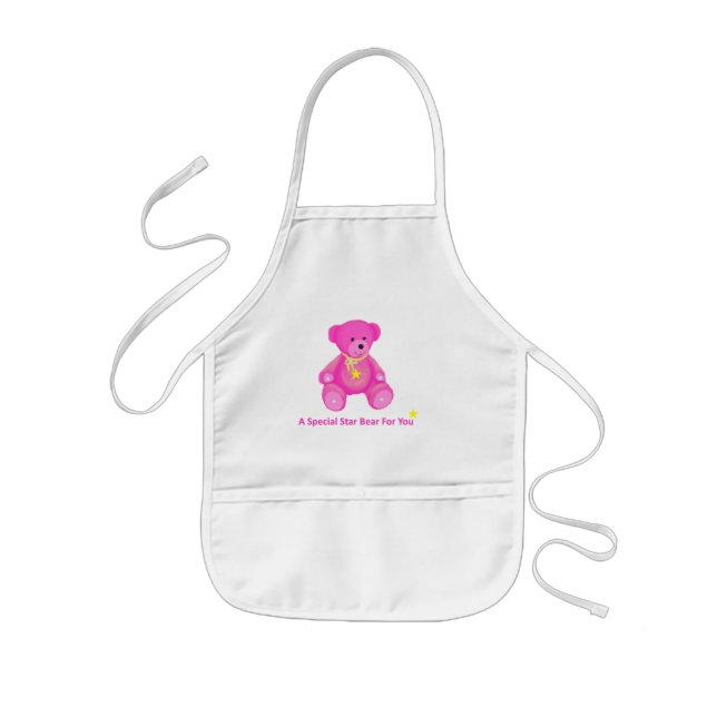 Star Bear Apron Barnförkläde (Framsidan)