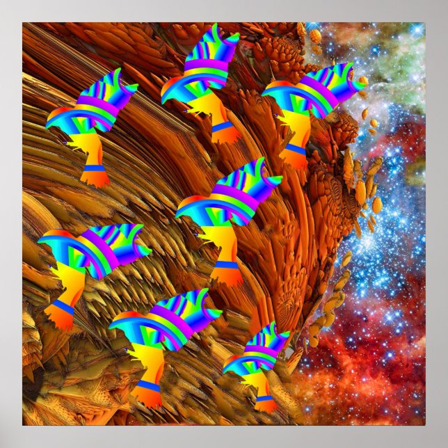 Star Birds Poster (Framsidan)