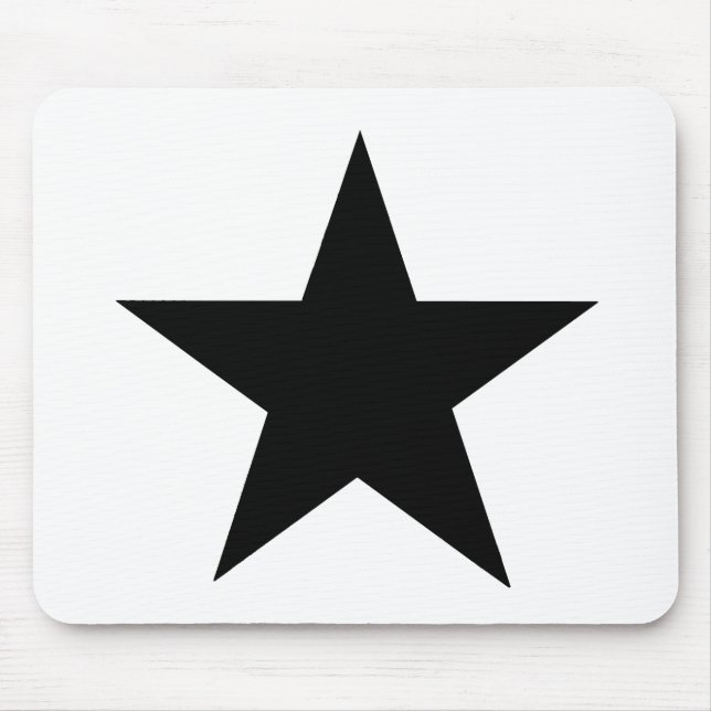 Star Black the MUSEUM Zazzle Gifts Musmatta (Framsidan)