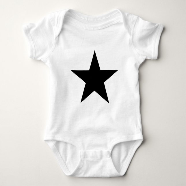 Star Black the MUSEUM Zazzle Gifts Tröja (Framsida)