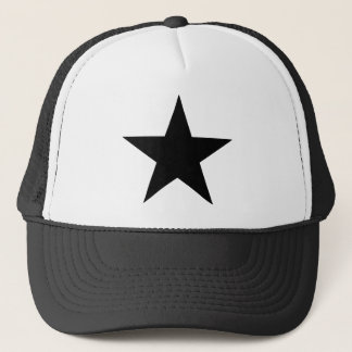 Star Black the MUSEUM Zazzle Gifts Truckerkeps