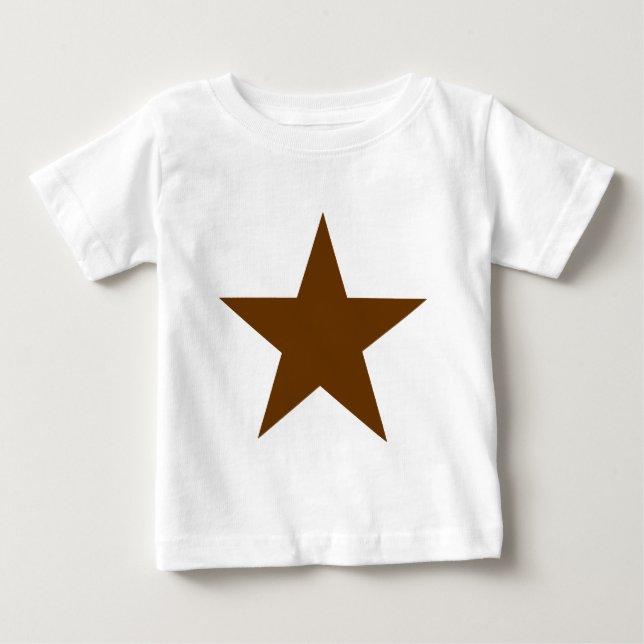 Star Brown MUSEUM Zazzle-gåvor T Shirt (Framsida)