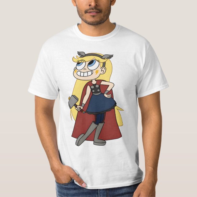 Star Butterfly söt T Shirt (Framsida)