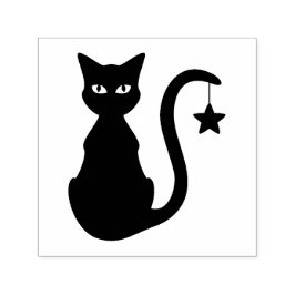 Star Cat Self-Inking Frimärke Självfärgande Stämpel