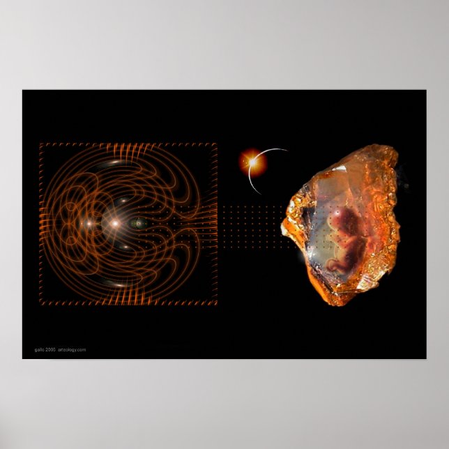 Star Child av Gregory Gallo Poster (Framsidan)