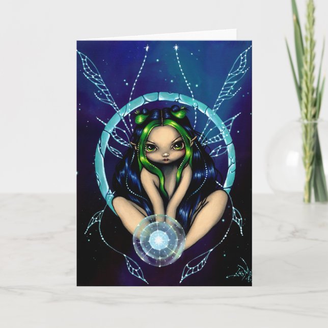 "Star Child"-hälsningskort Kort (Framsida)