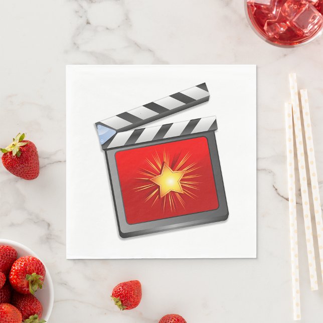 Star Clapper Board Pappersservett (Skapare uppladdad)