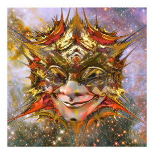 Star Clown Fototryck