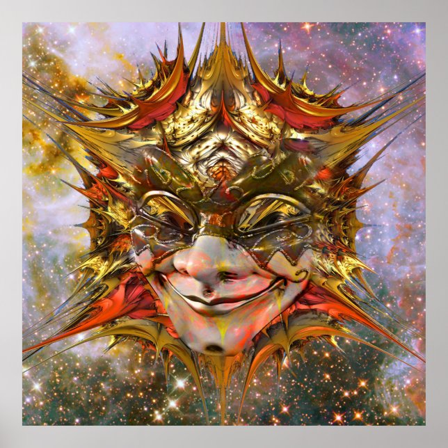 Star Clown Poster (Framsidan)