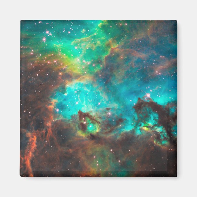 Star Cluster NGC 2074 Magnet (Framsidan)