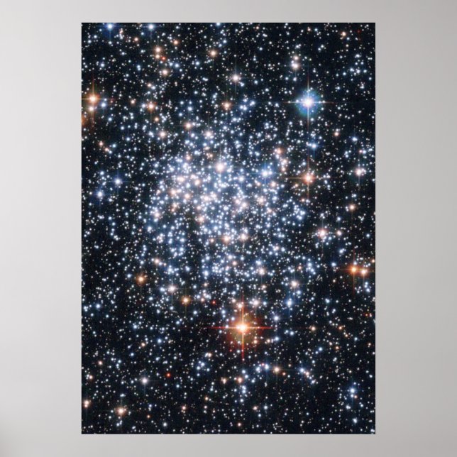 Star Cluster NGC 265 Poster (Framsidan)