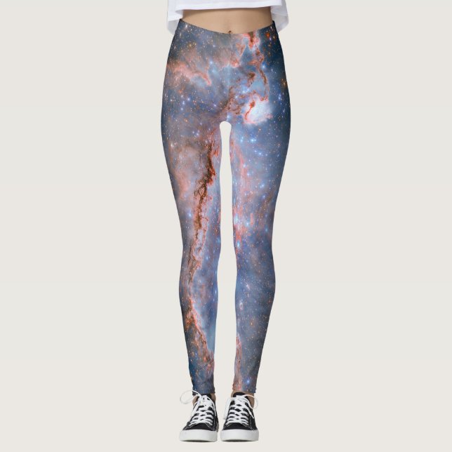 Star Cluster NGC 346 Leggings (Framsida)