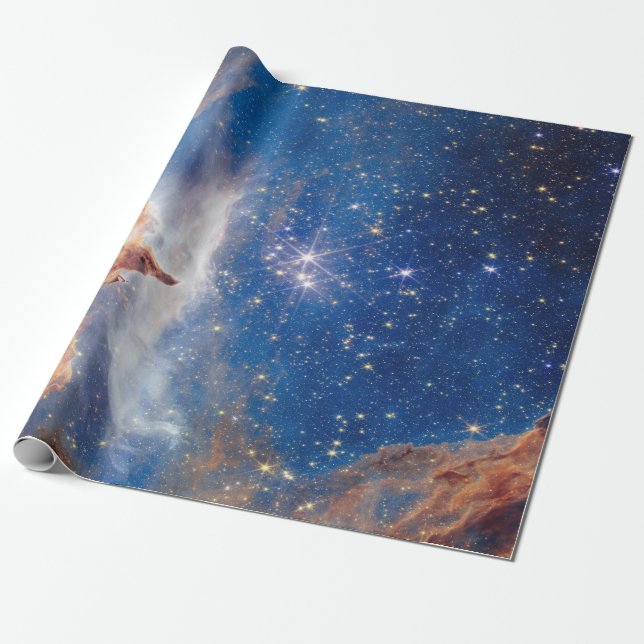 Star Cluster Pismis 24 Presentpapper (Utrullad)