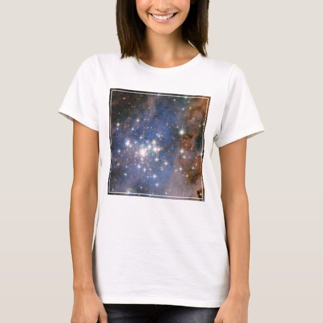 Star Cluster Trumpler 14. T Shirt (Framsida)