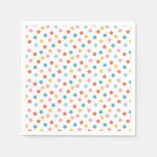Star Confetti (Retro) Pappersservett