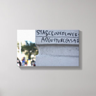 Star Crossed Älskare Shakespeare Graffiti NYC Canvastryck