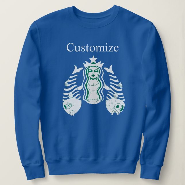 Star-Crown Queen Mermaid Thunder_Cove T Shirt (Design framsida)