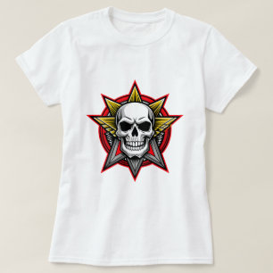 Star-Crowned Skull T Shirt