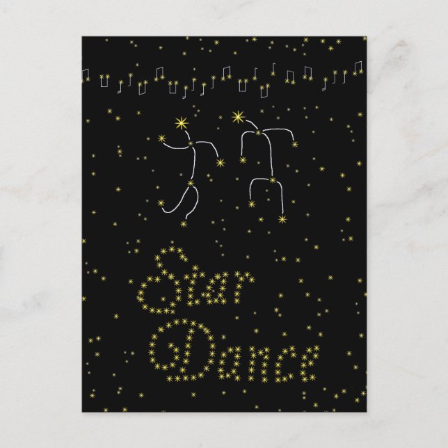 Star Dance Vykort (Framsida)