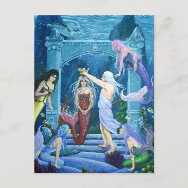 Star Dancer-The Crowning of Ariel by Lori Karels Vykort (Framsida)