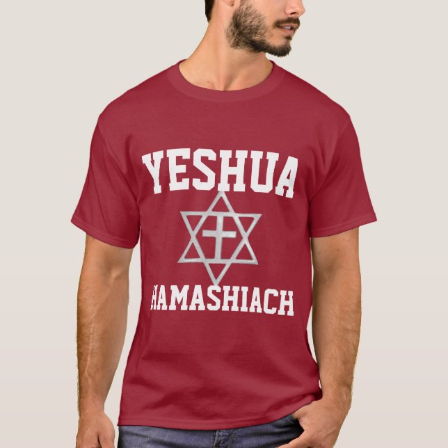 STAR DAVID MED KOR MESSIANIC JEWISH T-SHIRTS (Framsida)
