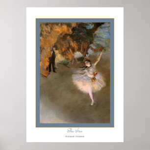 Star~ Edgar Degas Poster
