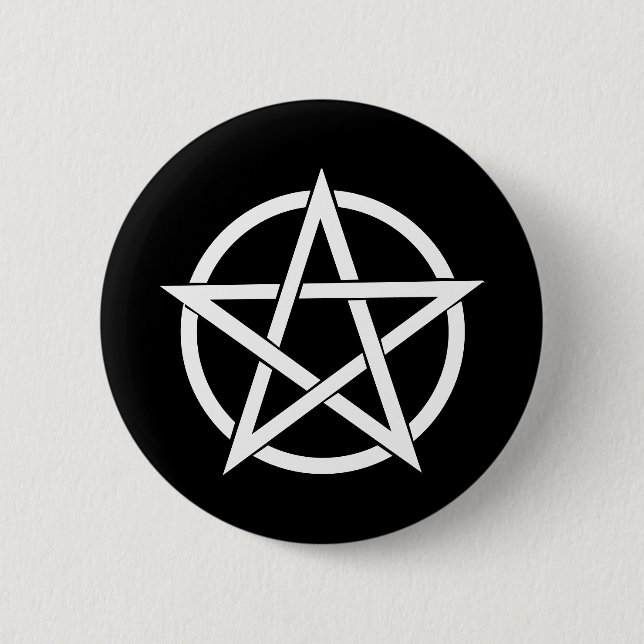 Star - Emo - Goth - Button Knapp (Framsida)