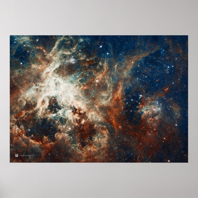 Star Factory 30 - NASA Hubble Space Telescope Poster (Framsidan)