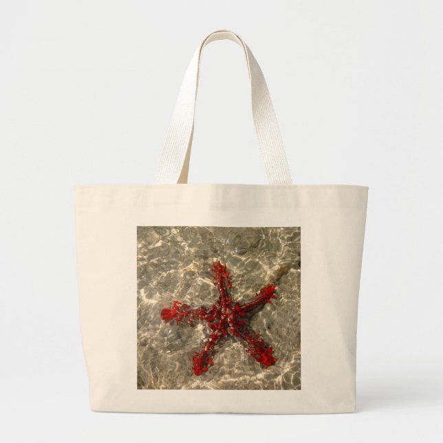 Star Fish Bag Jumbo Tygkasse (Framsidan)