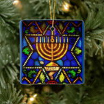 STAR FÖR DAVID OCH MENORAH HELGDAG ORNAMENT<br><div class="desc">PHOTO</div>