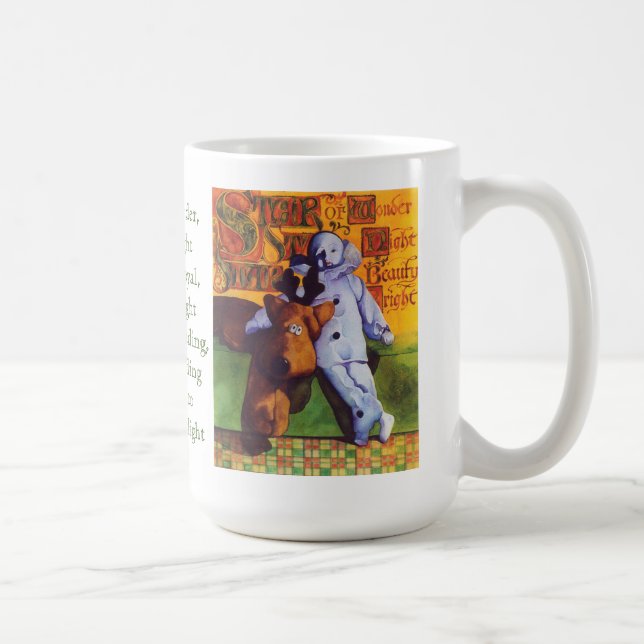 STAR FÖR  Tall White Mugg (Höger)