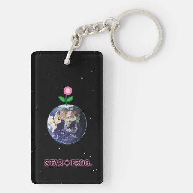 STAR*FROG™-jordklot Keychain (Baksidan)