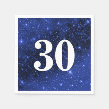 Star Galaxy för 30års födelsedag Party