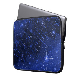 Star Galaxy On Blue Laptop Fodral