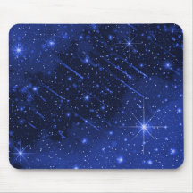 Star Galaxy On Blue